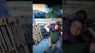 What 😮 marine military militaryservice usarmy marines shorts combatsports funny [upl. by Nefen]