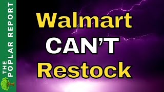 Walmart Warehouses EMPTY  EMPLOYEE Reports Of Food Shortages [upl. by Nerek661]