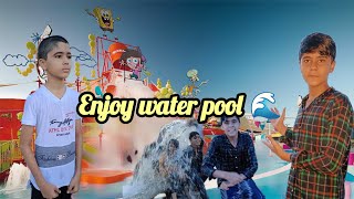 Soomro Safari Park 🏞️ swimming ki enjoy 🤣 pleasesubscribe babarhakrovlogs larkana shortsvideo [upl. by Ellecrad677]