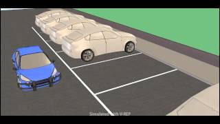 Automated parking simulation 1 Bay Parking [upl. by Evetta]