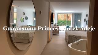 Guayarmina Princess Adeje Tenerife  hotel and room tour Dec 2022 [upl. by Aiset]