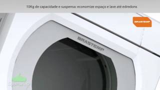 Secadora Brastemp Ative BSI10AB Suspensa  Submarinocombr [upl. by Enegue]