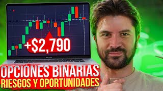 📊 OPERAR CON OPCIONES BINARIAS RIESGOS Y OPORTUNIDADES  Estrategia de Trading y Ejemplos [upl. by Nisior]