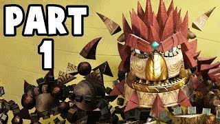 Lets Play Knack 01 Deutsch PS4 Gameplay  Ein wundersames Wesen [upl. by Balduin]