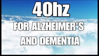 40HZ USED IN ALZHEIMERS THERAPY AND DEMENTIA [upl. by Anna227]