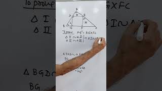 Class 10 Triangles  5 marks question in less than one minute trianglesclass10 [upl. by Alduino]