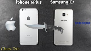 Iphone 6 Plus Vs Samsung Galaxy C7 Speed Test [upl. by Einahpts471]