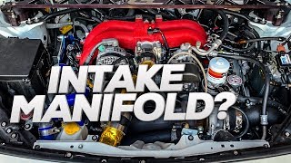 2017 OEM Toyota 86 Aluminum Intake Manifold Install FRSBRZ [upl. by Ariec855]