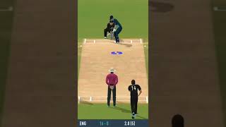 Mitchell Santner bowling action real vsgame action realcricket24cricket realcricketyoutubeshort [upl. by Gerhan]