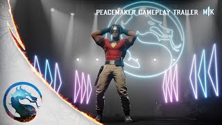 Mortal Kombat 1 – Official Peacemaker Gameplay Trailer [upl. by Ymerej]