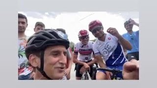 Zanardi il saluto sui social poco prima dell’incidente [upl. by Mollee]