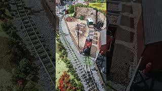 Diesel hauled passenger train on the WampL Narrow Gauge Railway Baguley Drewry [upl. by Meares]