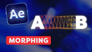 Comment faire une Animation en Morphing  Tuto After Effects [upl. by Adamik970]