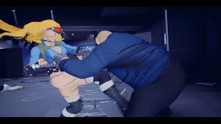 Sifu mod Cammy Street Fighter V Battle Suit Showcase ryona [upl. by Greenland]