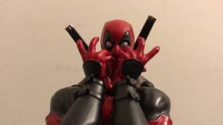 Revoltech Deadpool Stop Motion Test [upl. by Reinhart]