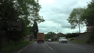 Driving On The A4133 From Droitwich Through Ombersley To Holt Heath Worcestershire England [upl. by Cronin]