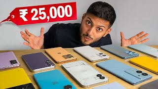 5 Best Smartphones Under ₹25000 [upl. by Fokos985]