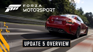 Forza Motorsport  Update 5 Overview [upl. by Ogait330]