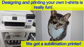 Designing and Printing Your Own Custom TShirts on a Sublimation Printer is Fun [upl. by Acireh]