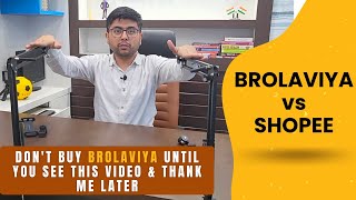 Brolaviya vs SHOPEE  EASTAR Overhead Video Stand Phone Holder Comparison  Review [upl. by Hooge94]