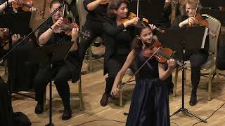 Violin Concerto in E Minor Mendelssohn 23 mov Sofiya Shkulepa 12 [upl. by Poyssick644]