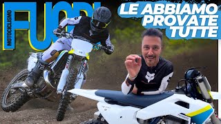 Test Husqvarna 2 tempi 2025 come vanno le cross TC 125 150 250 e 300 [upl. by Orodoet]