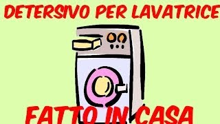 Detersivo per lavatrice fatto in casa [upl. by Kcirnek]