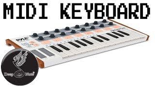 Akai MPK Mini MK2 Vs Pyle PMIDIKPD50 Midi Controller  Equipment Reviews [upl. by Darya]