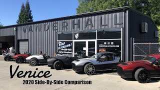 2020 Vanderhall Venice LineUp Side By Side Comparison [upl. by Tarazi]