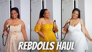 PLUS SIZE CLOTHING HAUL FT REBDOLLS [upl. by Beichner]