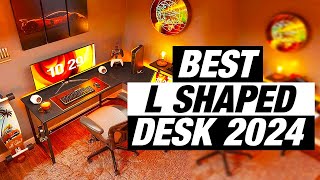 Best L Shaped Computer Desks 2024  The Top 5 Desks [upl. by Terraj]