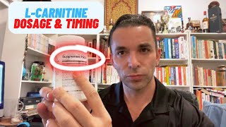 L Carnitine Dosage amp Timing [upl. by Story390]