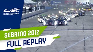 FULL RACE  2012 12 Hours of Sebring 2012  WEC [upl. by Cornell381]