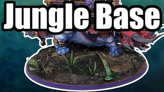 How to make jungle bases  Painting Stegadons part 3  Painting Seraphon  Fully Painted [upl. by Tiersten]