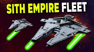 SITH Empire Vs OLD Republic Fleet  Star Wars Empire at War  Yoden Mod [upl. by Arlina764]