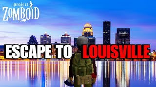 Entering Louisville on Our Project Zomboid Multiplayer Server [upl. by Kcitrap]