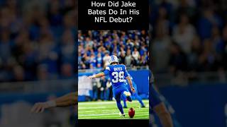 How Did Jake Bates Do In His NFL Debut detroit nfl lions ufl [upl. by Miza]