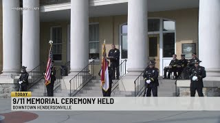 Henderson Co holds Sept 11 remembrance ceremony [upl. by Mattheus]