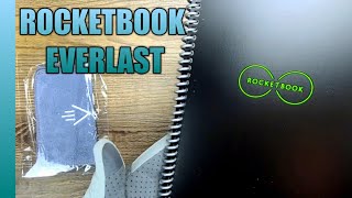 Rocketbook Everlast Reusable Smart Notebook Unboxing HowTo amp Review [upl. by Tarryn]