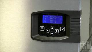 Manitowoc Half Size Cube Ice Machine  Indigo Series Video IY0325W [upl. by Auqenet]