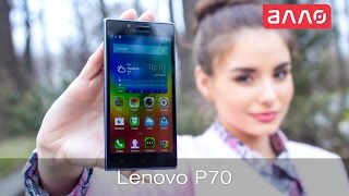 Видеообзор смартфона Lenovo P70 [upl. by Nannah]