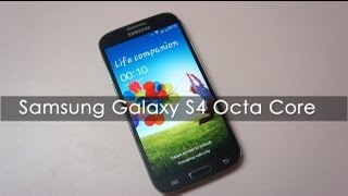 Samsung Galaxy S4 Octa Core Hands On First Impressions [upl. by Llerehc]