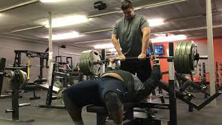 700lb BENCH PRESS [upl. by Akcirre]