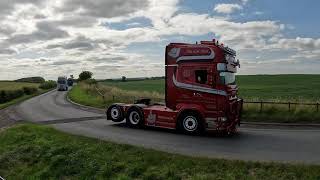 Berwickshire Charity Truck Run 2022 [upl. by Hollerman]