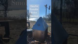 This little smoker is amazing EasyGo portable pellet grill from Zivs smoker review grill [upl. by Ruvolo]