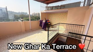 New Ghar Ka Terrace ❤️  Aisa Hai Ghar Ka Roop Top 👍 [upl. by Eet]