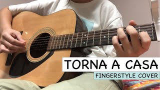 Måneskin  Torna a casa  fingerstyle guitar cover [upl. by Eiuqram601]