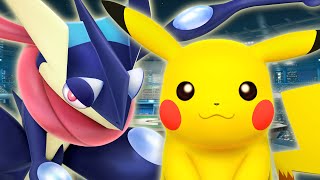 Greninja Vs Pikachu  All Star Death Smash Pokémon vs Pokémon [upl. by Lilah]