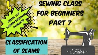 Classification of seams1 [upl. by Villada697]