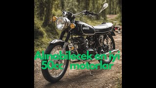 Türkiyede Alınabilecek En İyi 50cc Motorsiklet Modelleri [upl. by Millie]